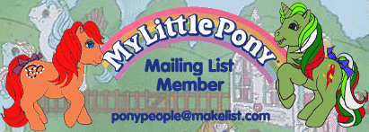 PonyPeople Mailing List