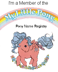 Pony Name Registry