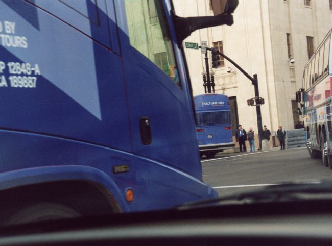 Olympic event transportation buses